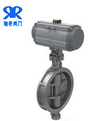 硬密封對夾氣動<a href='http://www.mksicwo.cn/Product/diefa/' target='_blank'>蝶閥</a>